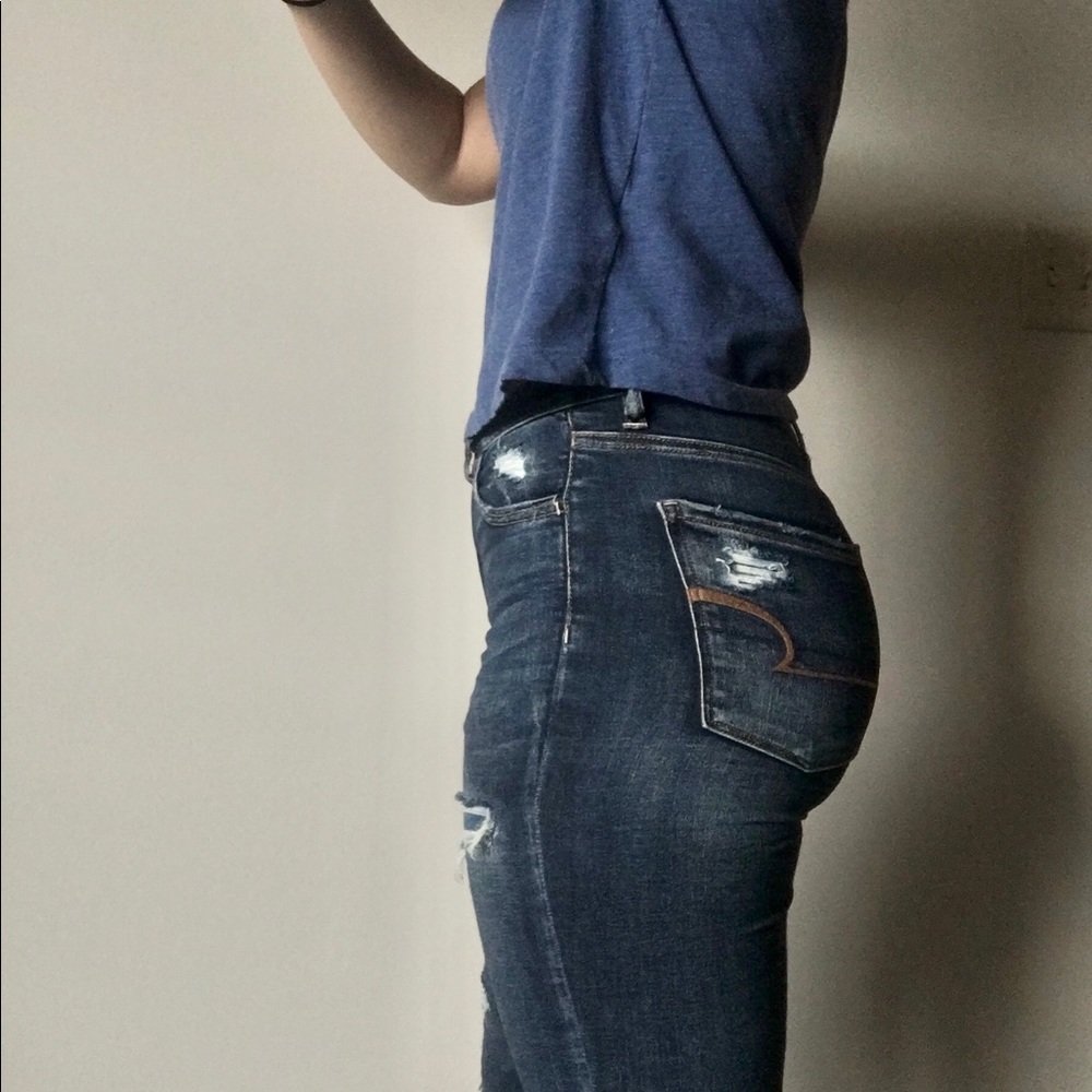 H&M Blue Divided Basic Tee - Picture 4 of 5